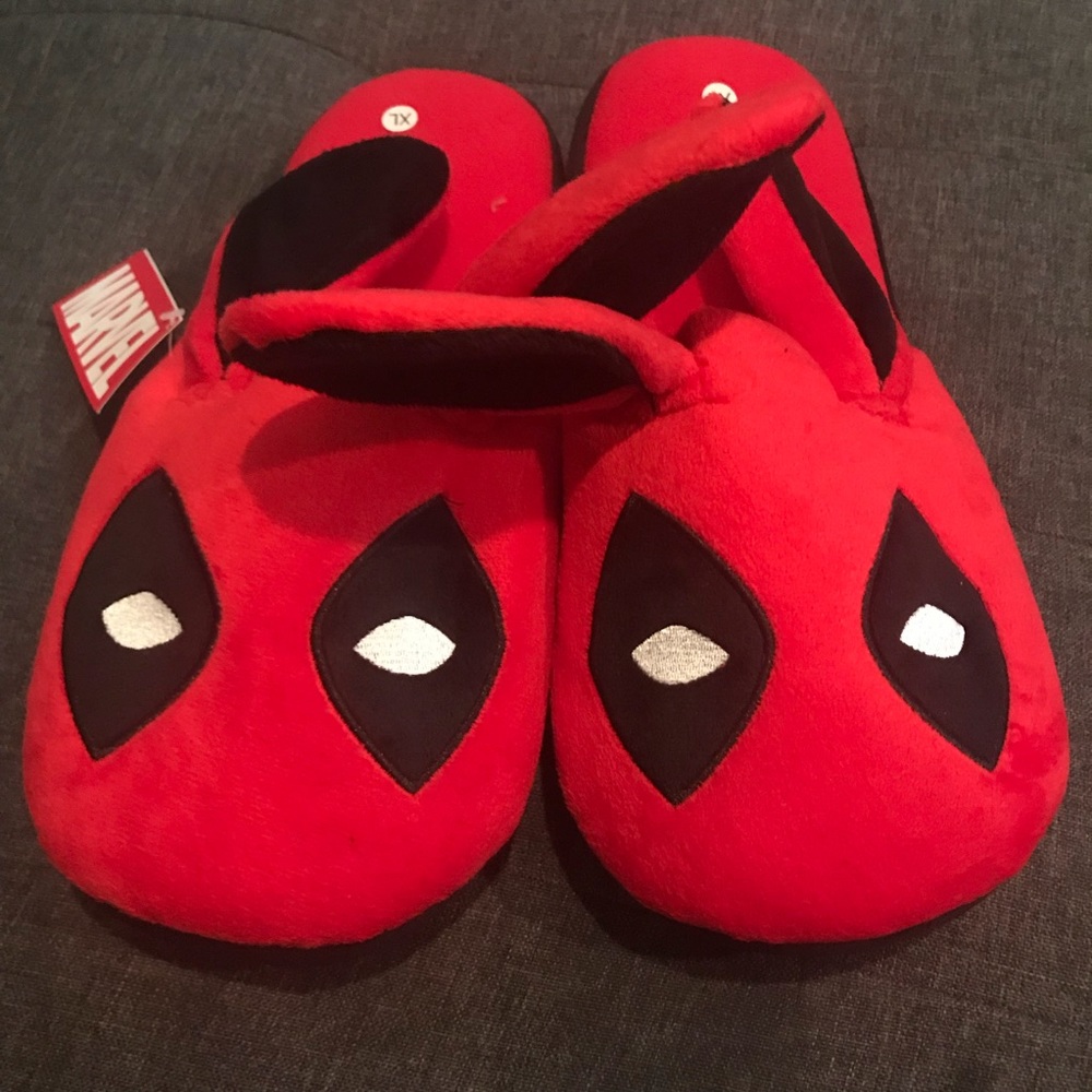 Marvel Deadpool Bunny Slippers